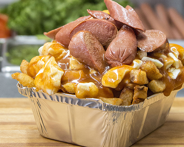 Poutine saucisse